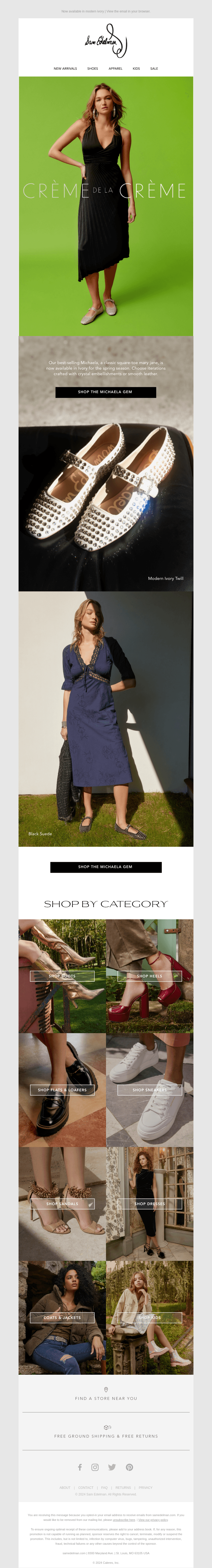 Make an entrance in Michaela Gem