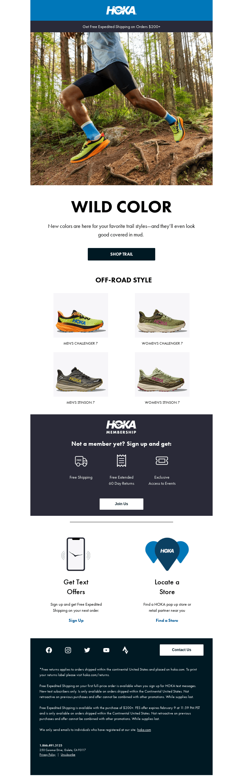Stand out on the trail​