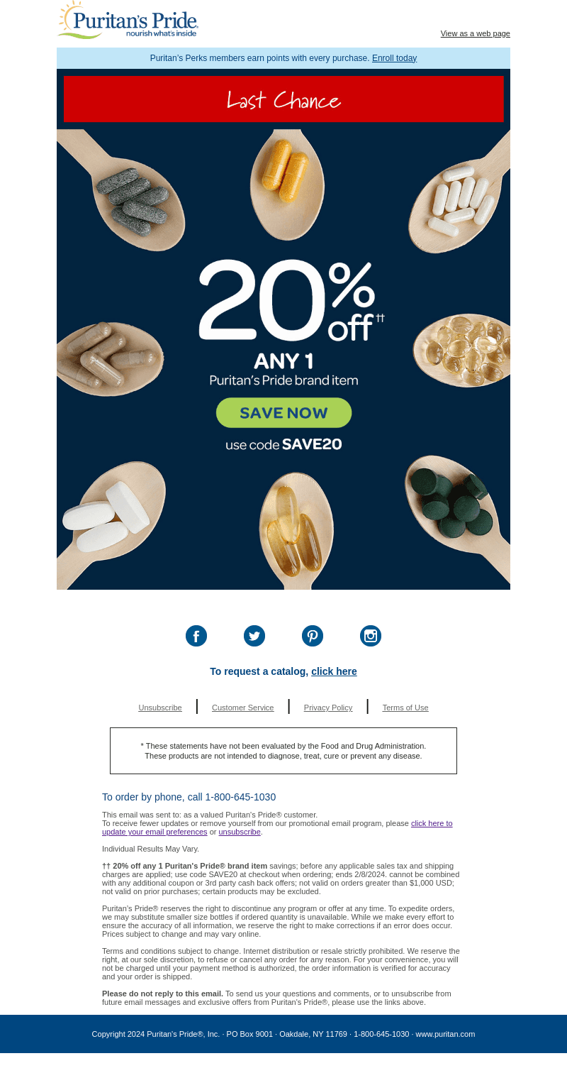 20% OFF Ends Tonight ⌛
