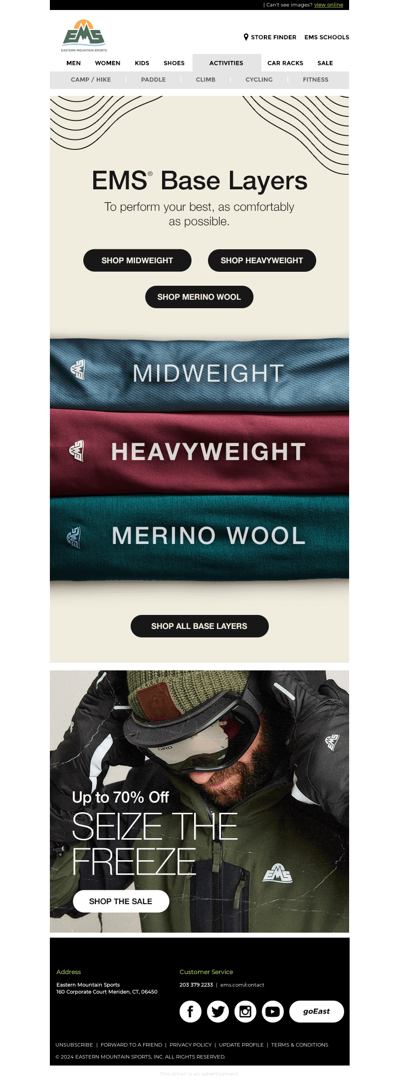 EMS Base Layer + Merino Wool!