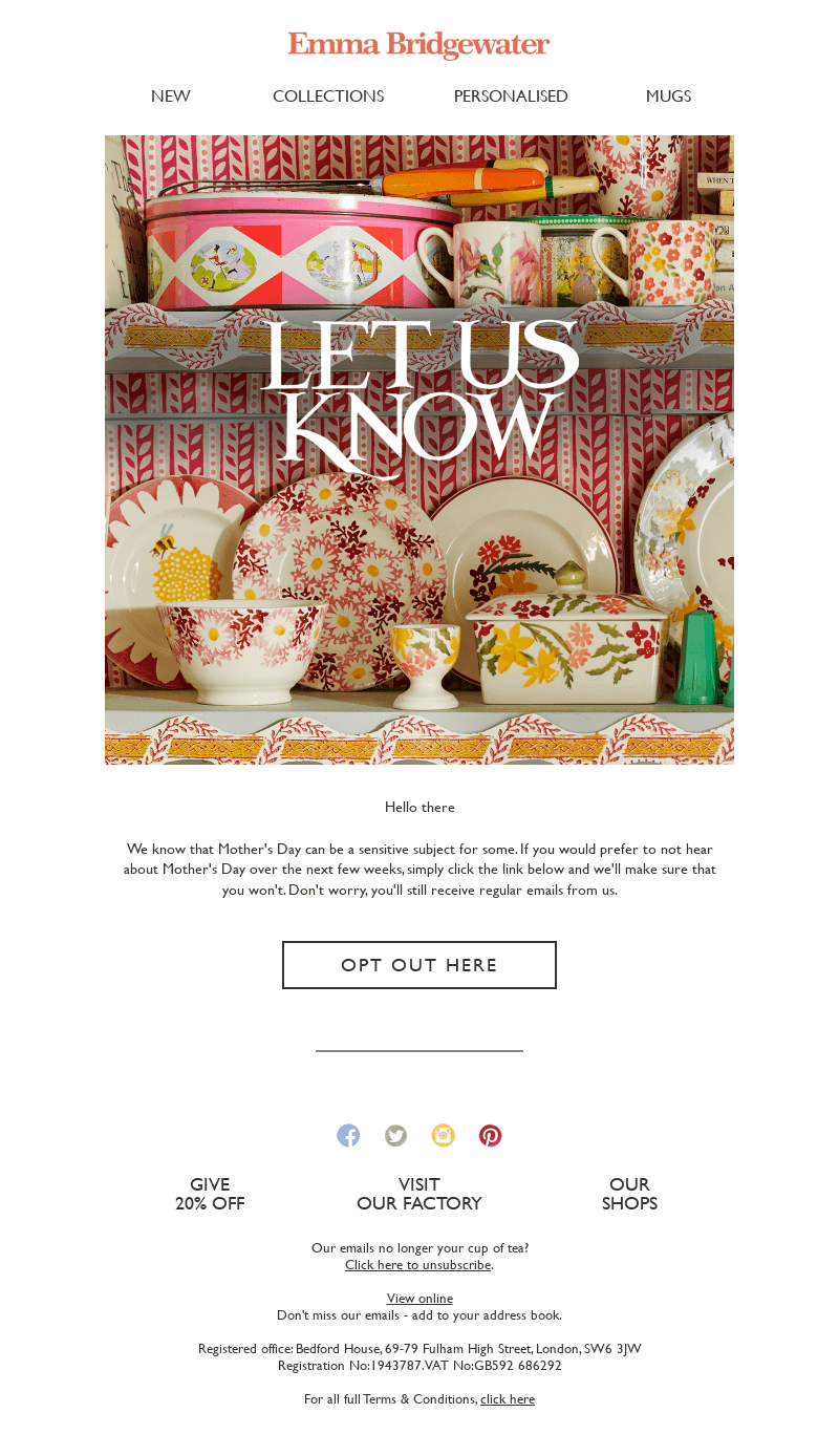 Emma Bridgewater email from Fri, Feb 9, 2024