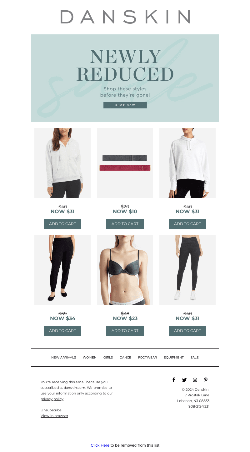 New Sale Items Just Added!