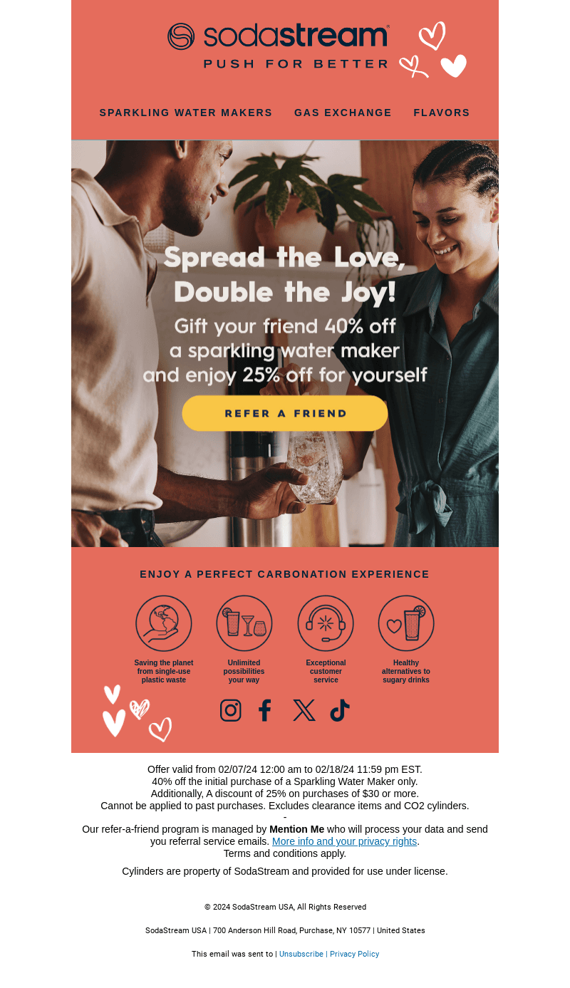 SodaStream email from Sun, Feb 11, 2024