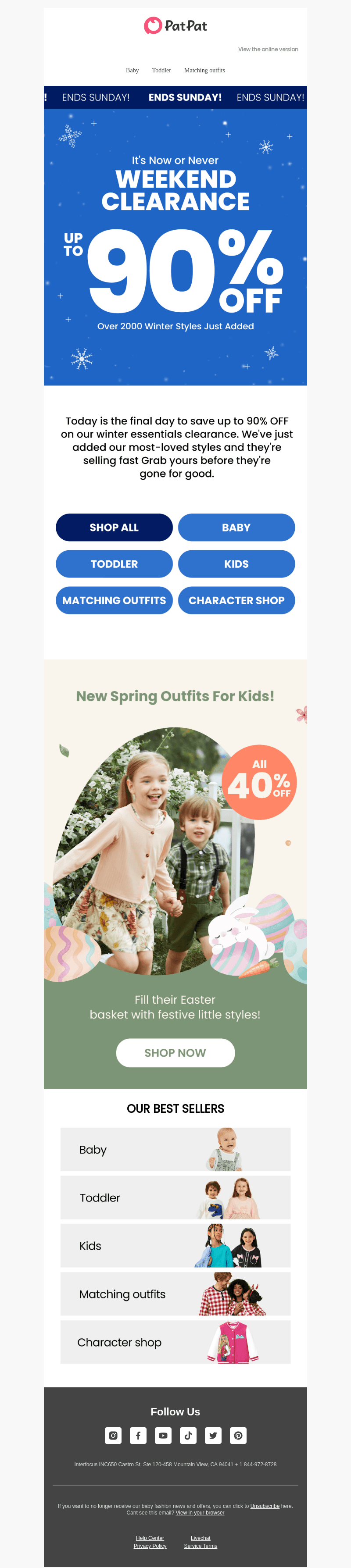 Clearance: 90% Off Ends Tonight!