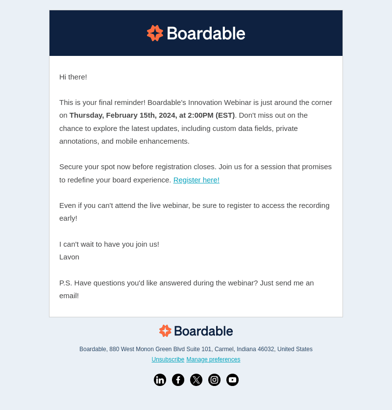 Final Reminder: Register Now for Boardable’s Innovation Webinar!