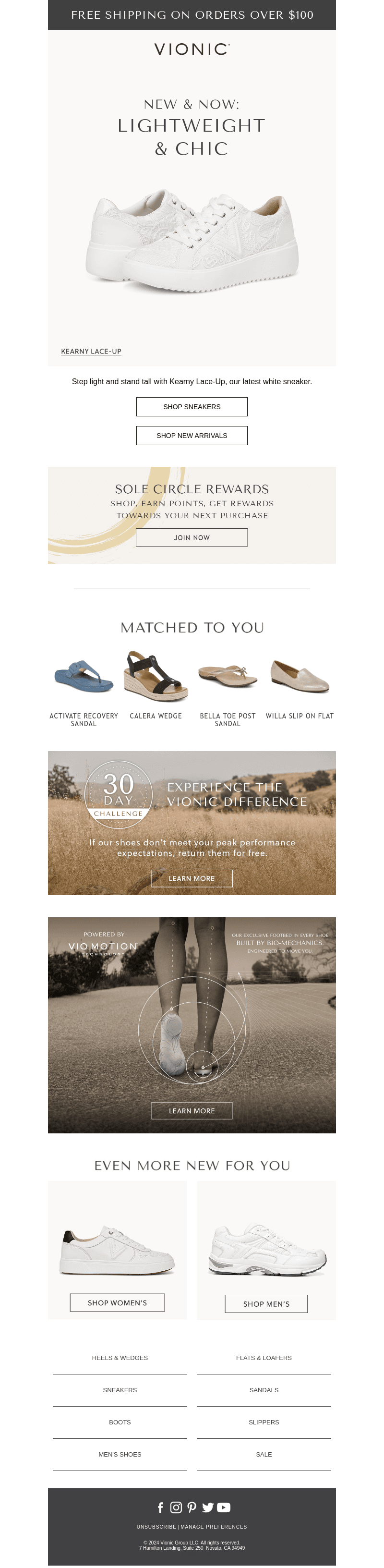 Walk Light with Kearny Lace-up