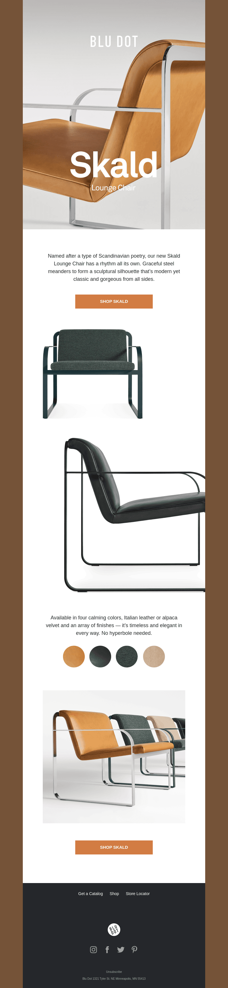 Introducing Skald Lounge Chair