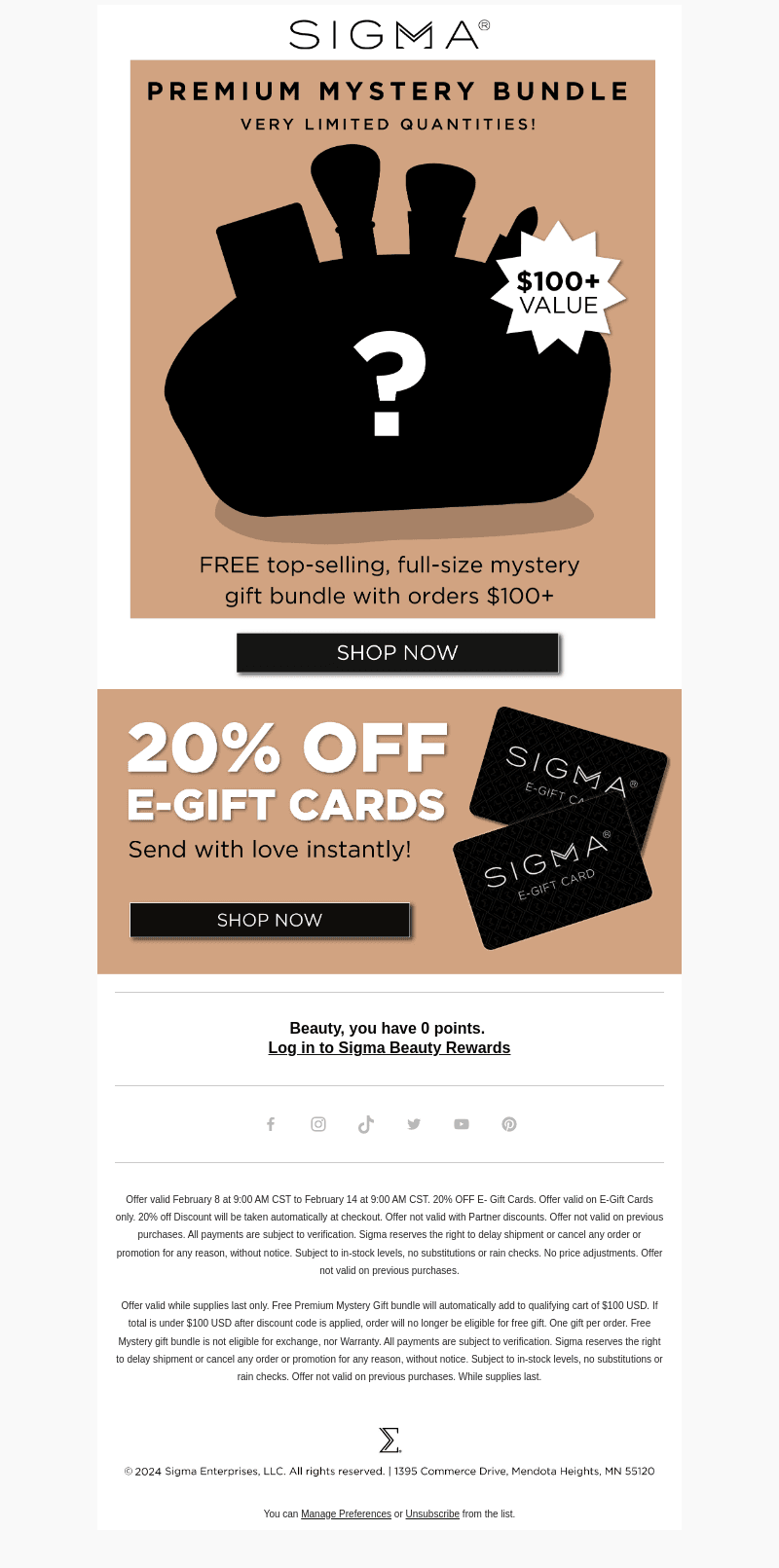 FREE $100 VALUE Premium Mystery Bundle!