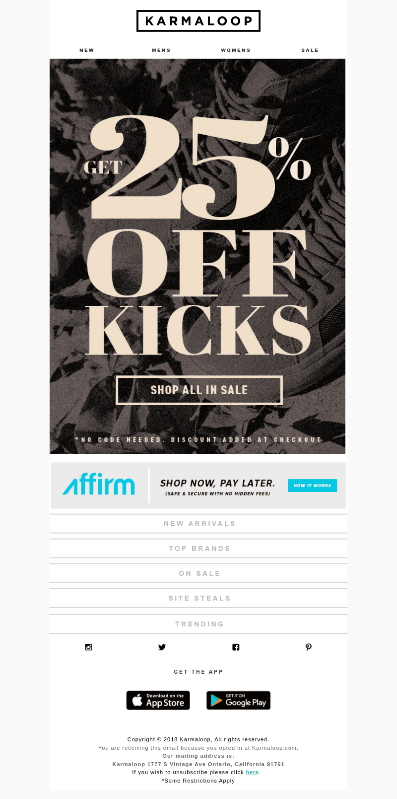 Kicks On Sale!👟