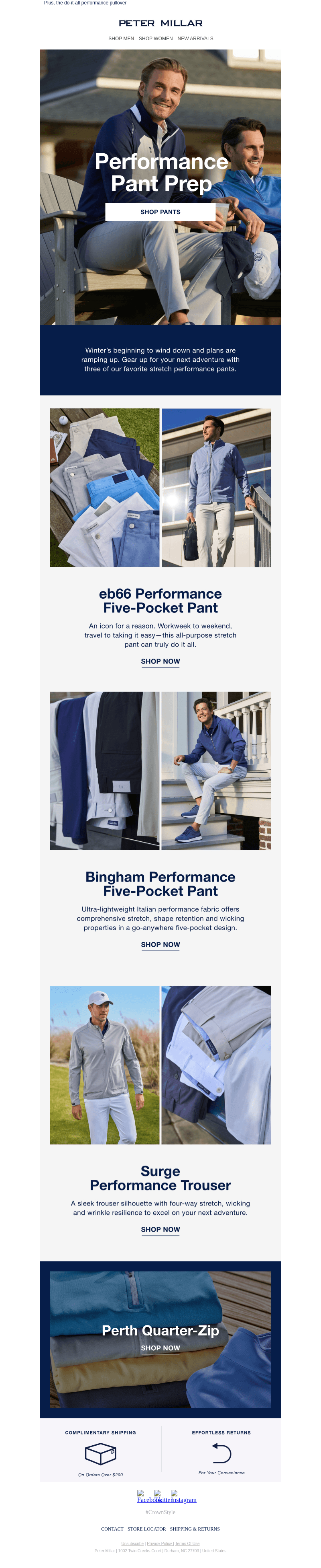 Performance Pant Prep—Key Styles For The Season