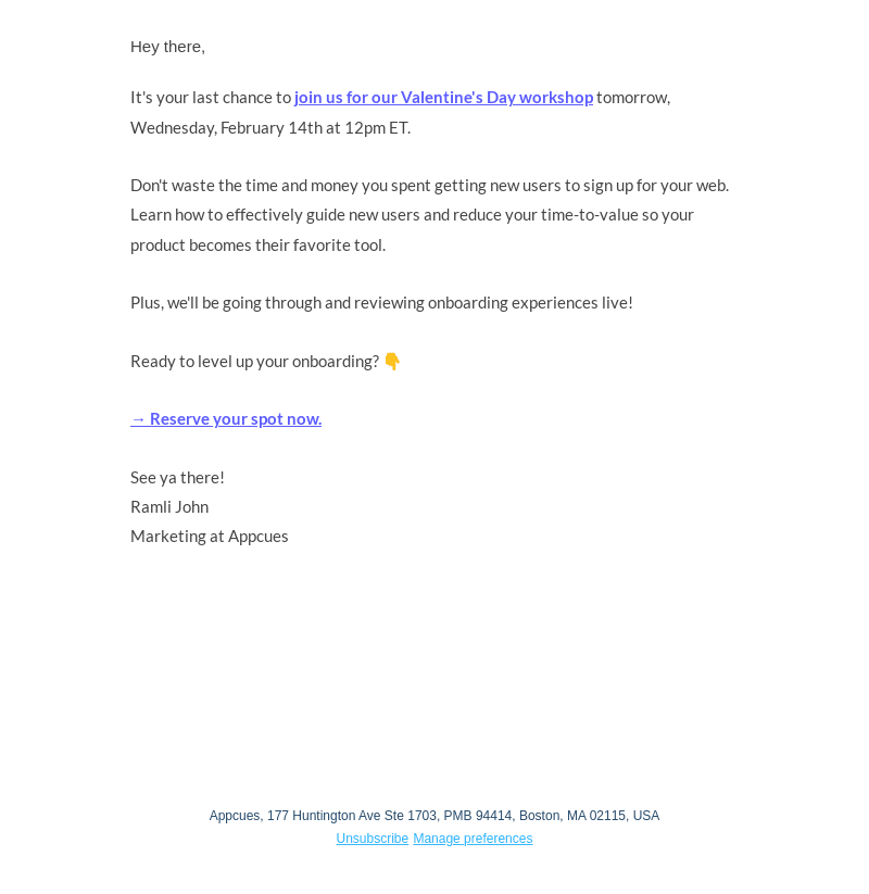[Last chance] 💕 Make your users fall in love