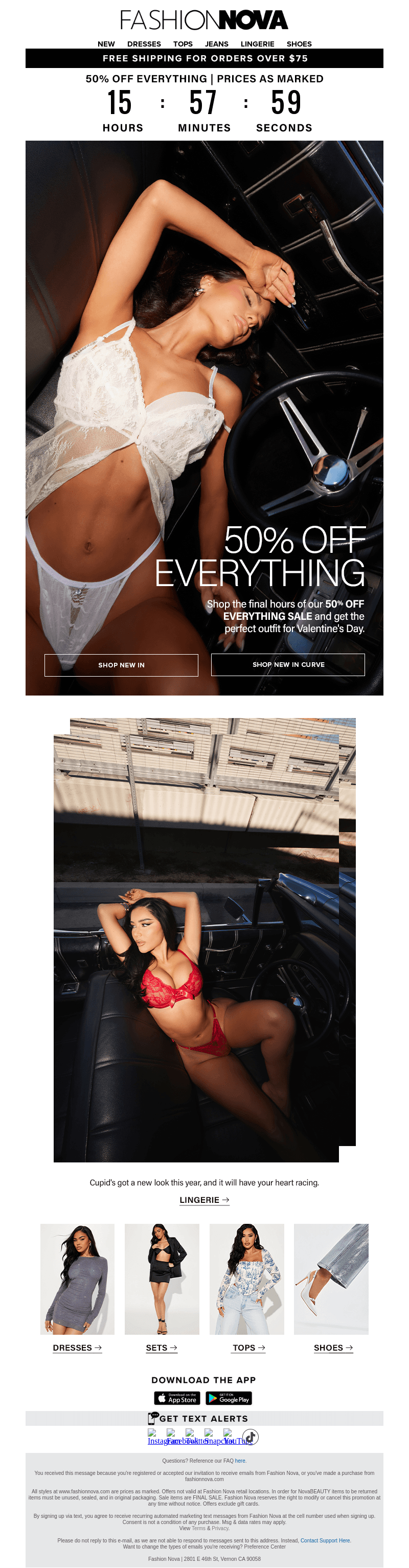 50% Off Everything ENDS👏 TODAY👏
