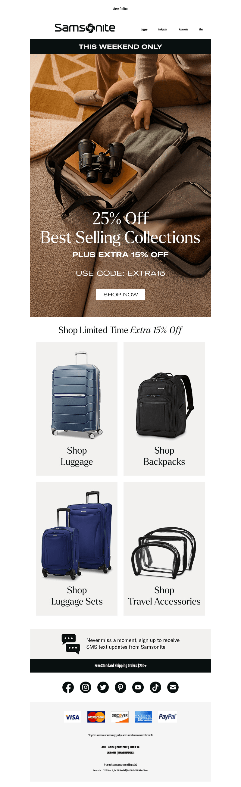 25% Off Best Sellers + Extra 15% Off
