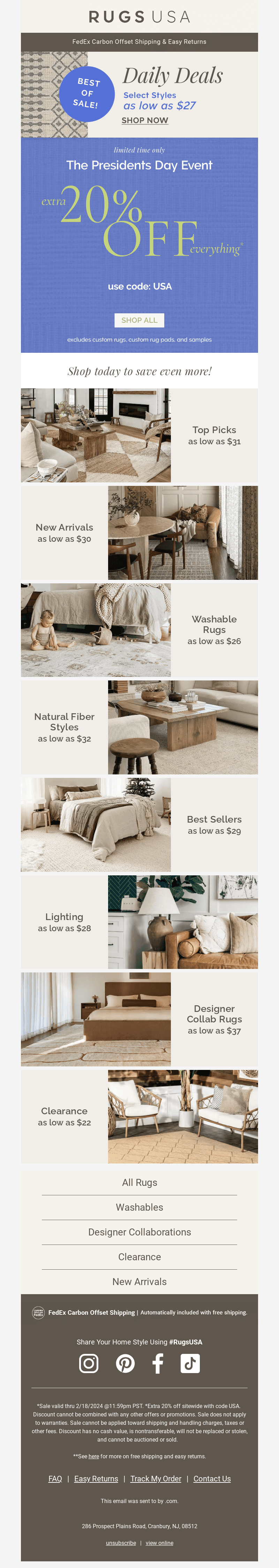 🎉 Extra 20% OFF Everything is ON 🎉