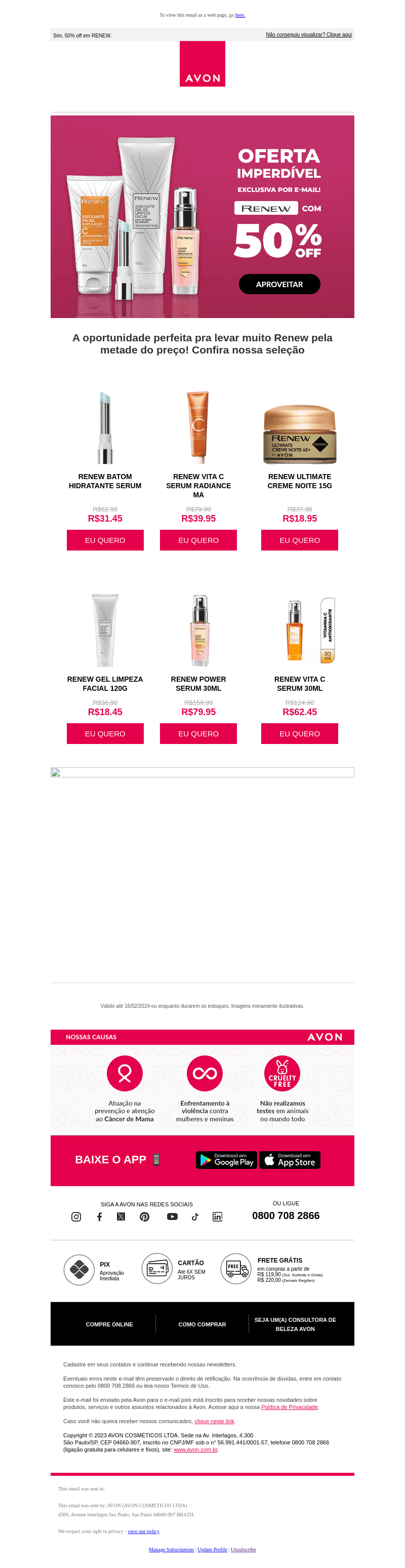AQUELA OFERTA VOLTOU