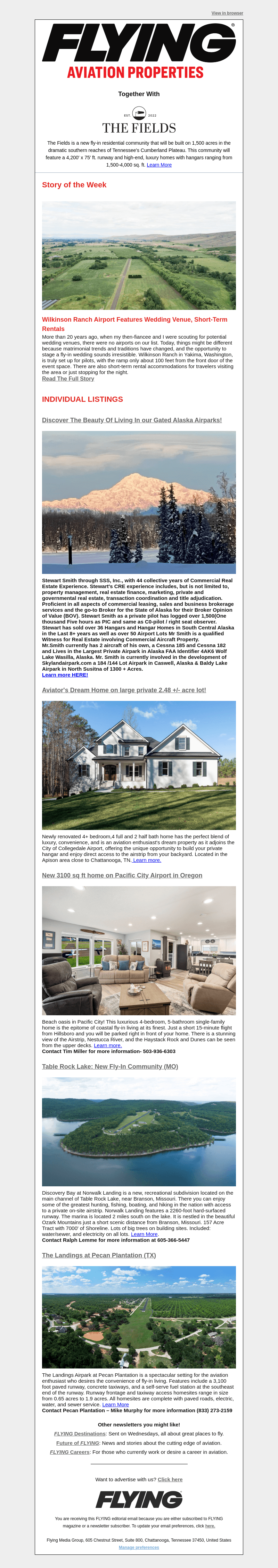 Flying Magazine email from Fri, Feb 16, 2024
