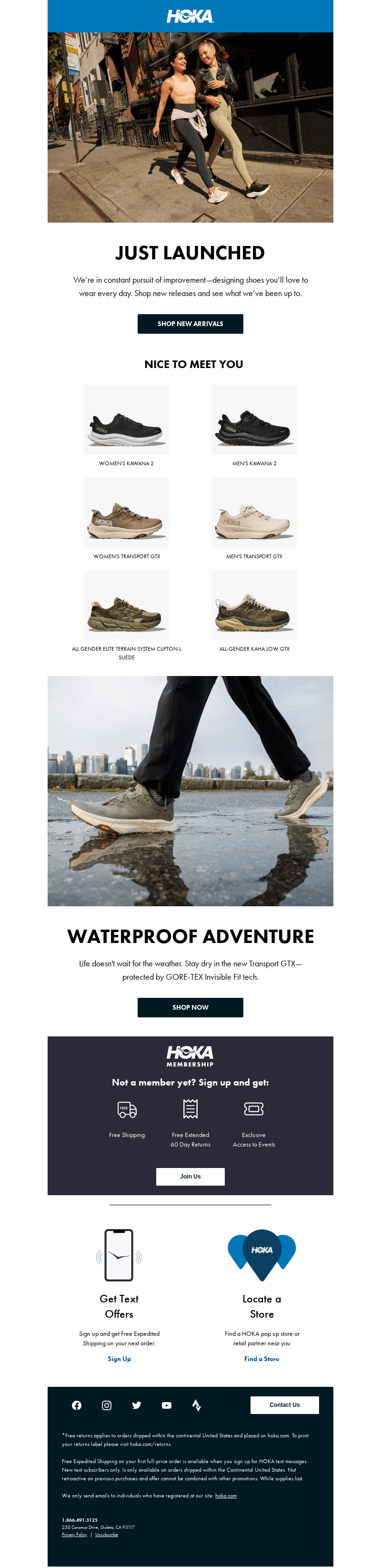 New shoe debut​