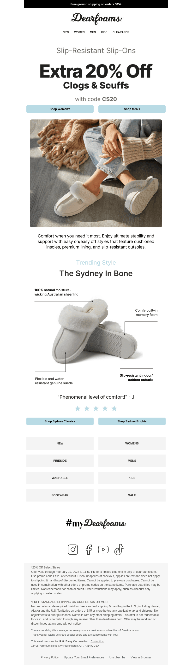 Chilly Feet Begone—Extra 20% off Select Slip-Ons