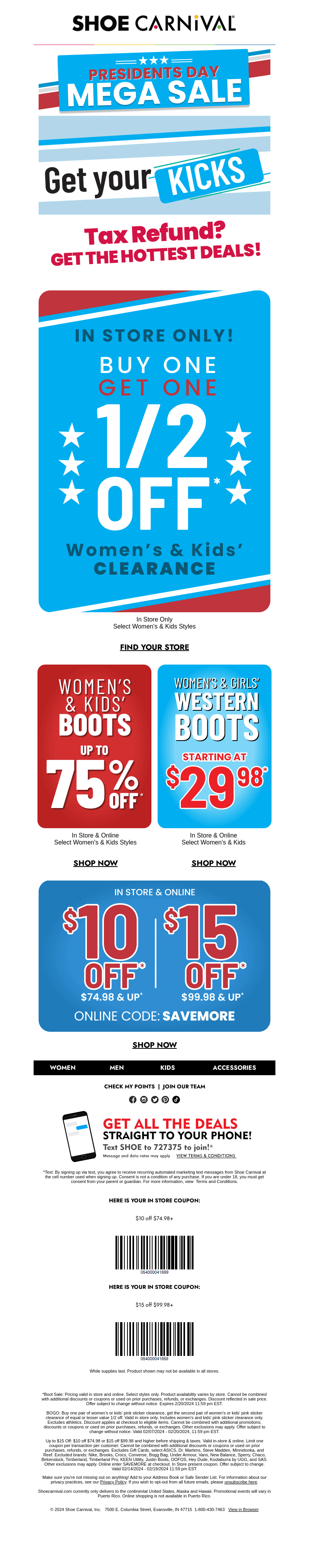 BOGO Half off Clearance inside 👀​