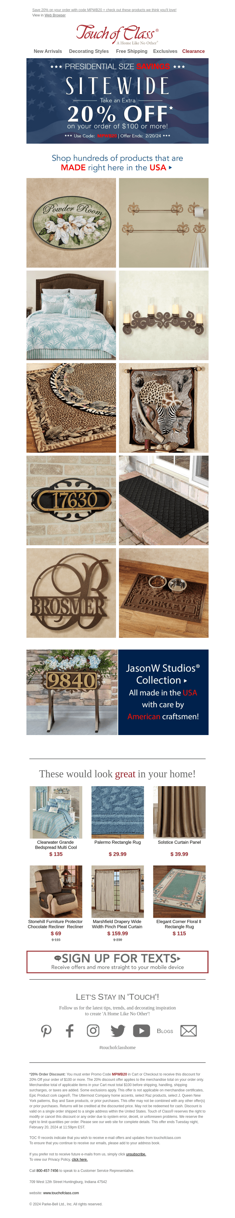 Decor Made in the USA 🇺🇸 plus Sitewide Savings