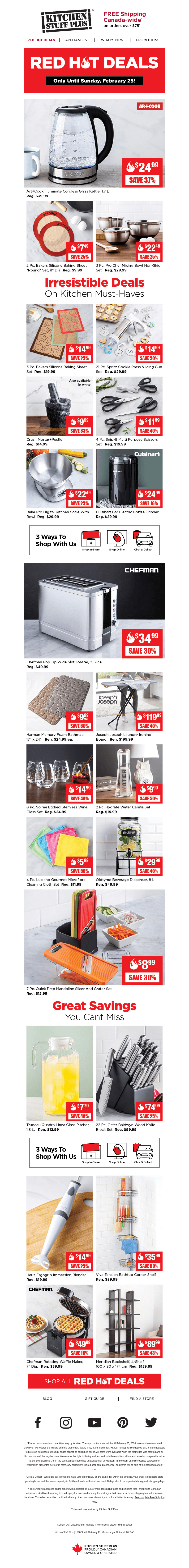 Your NEW Red Hot Deals Are Here!🔥