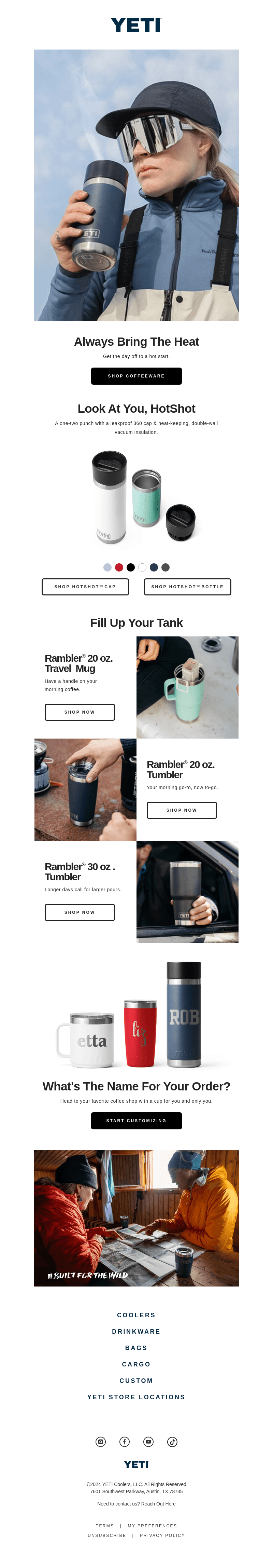 Get Ready To-Go With Our Coffeeware