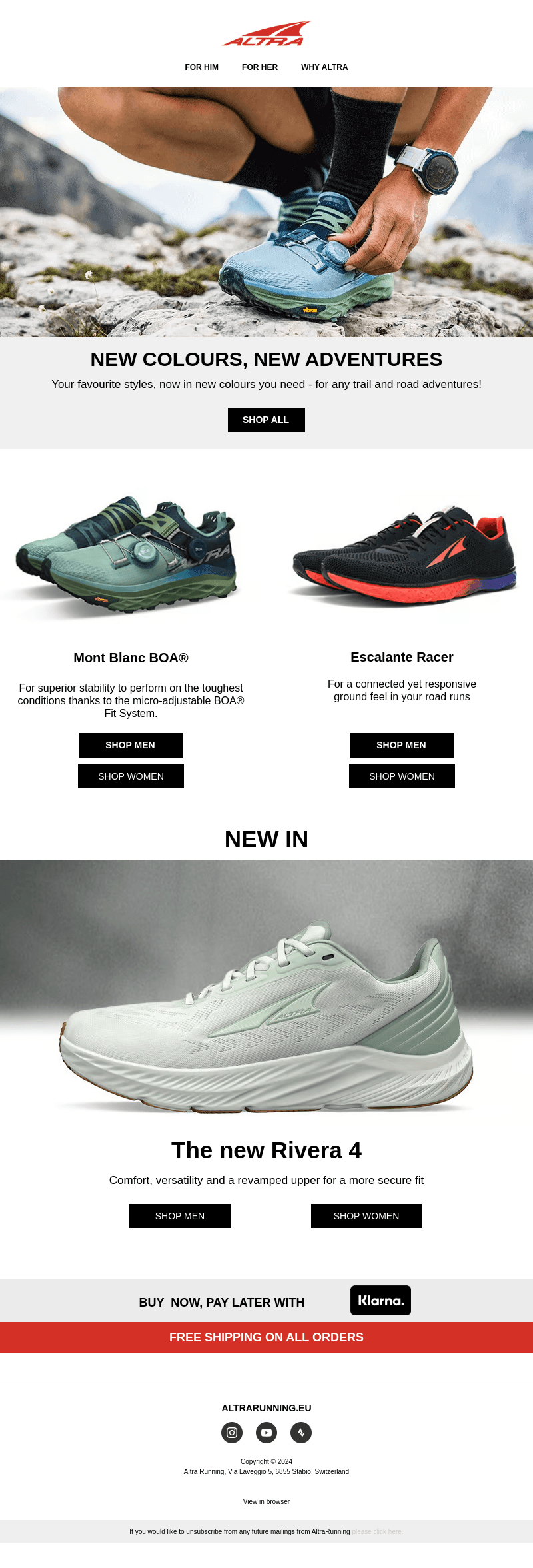 New Colours for your adventures