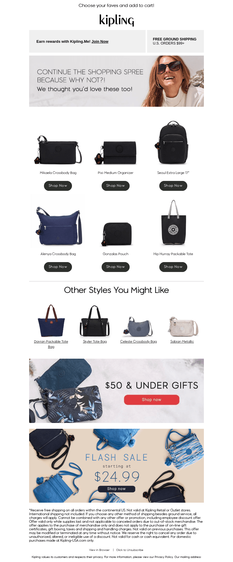 Complete your look....