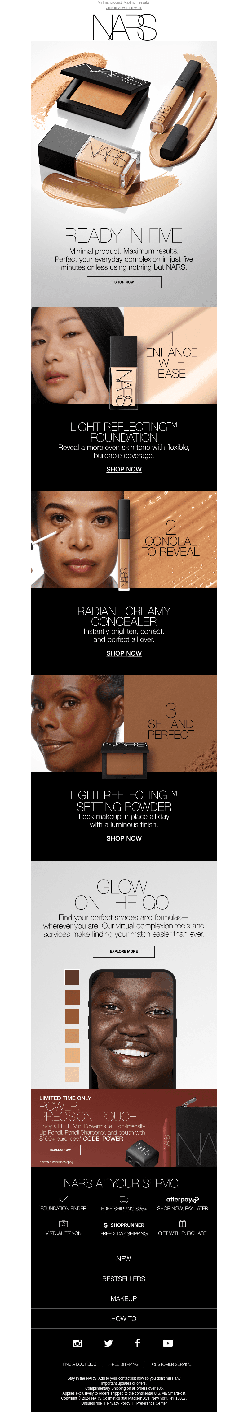 Introducing: Your five-minute radiance routine.