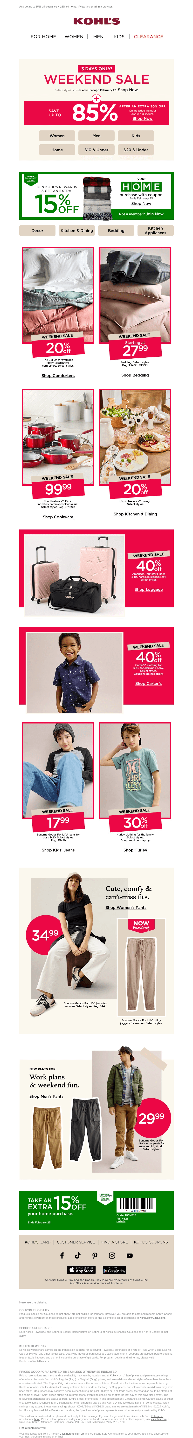 Save BIG during the WEEKEND SALE 🙌