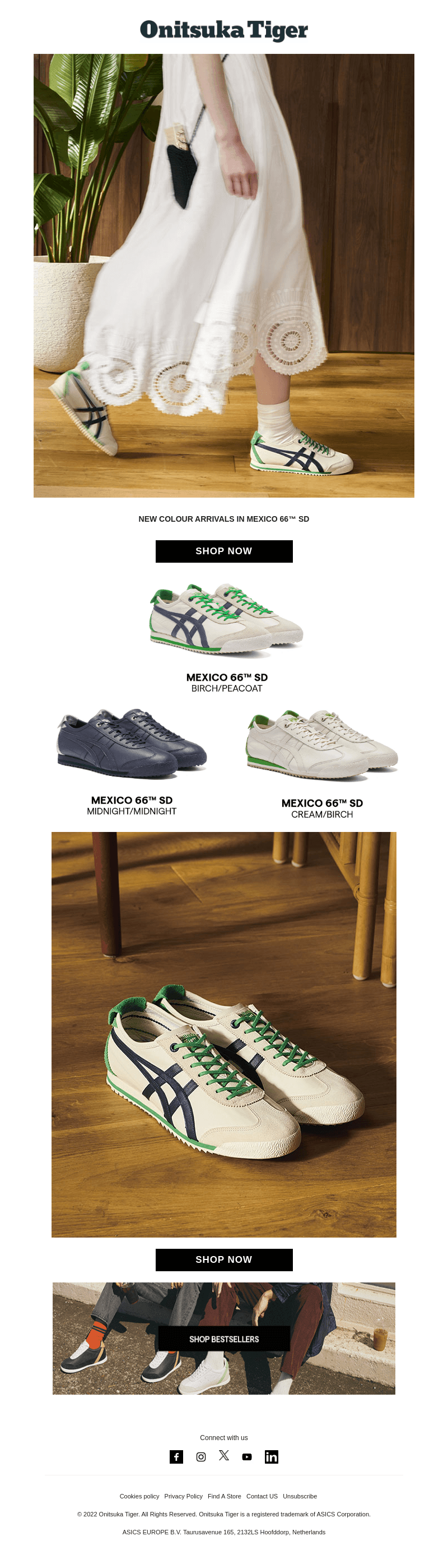New MEXICO 66™ SD shoe colourways