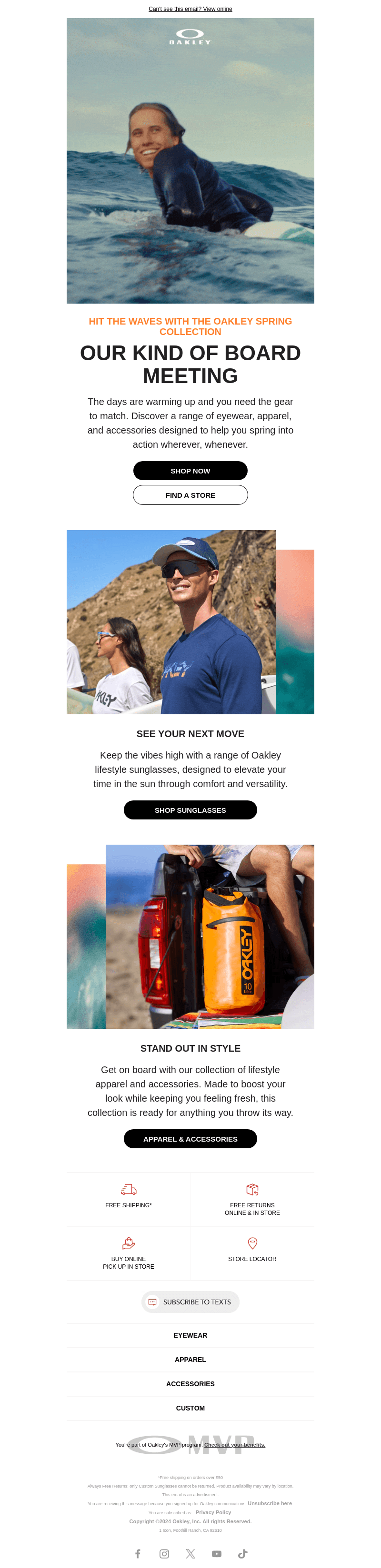 Get Spring-Ready With Oakley
