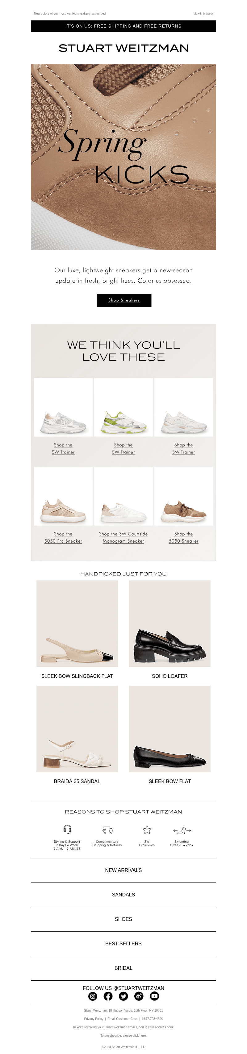 Get Your Spring Kicks