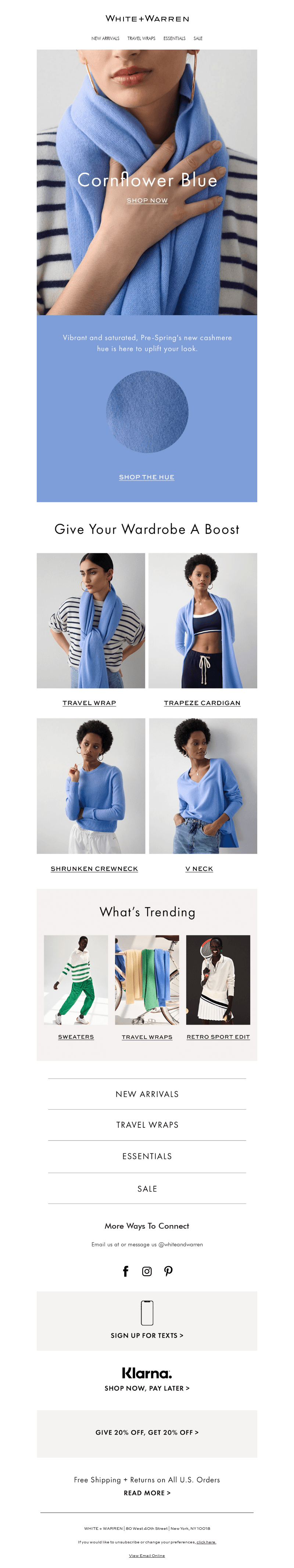 Have You Shopped Cornflower Blue?