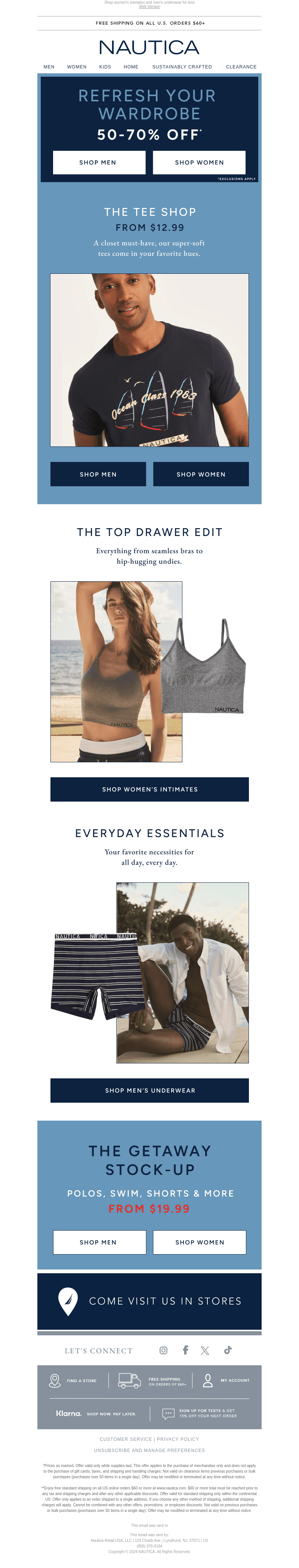 Everyday essentials + 50-70% off