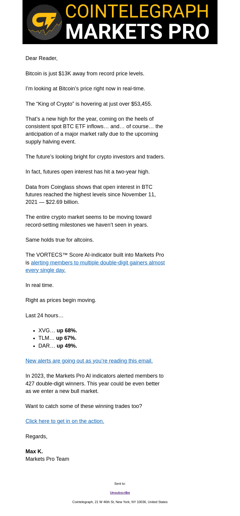 [Boom] Bitcoin 13k from all-time highs