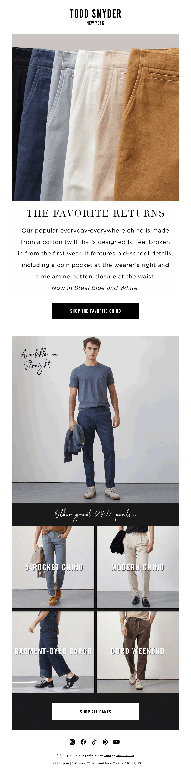 Why This Chino Is Called The Favorite