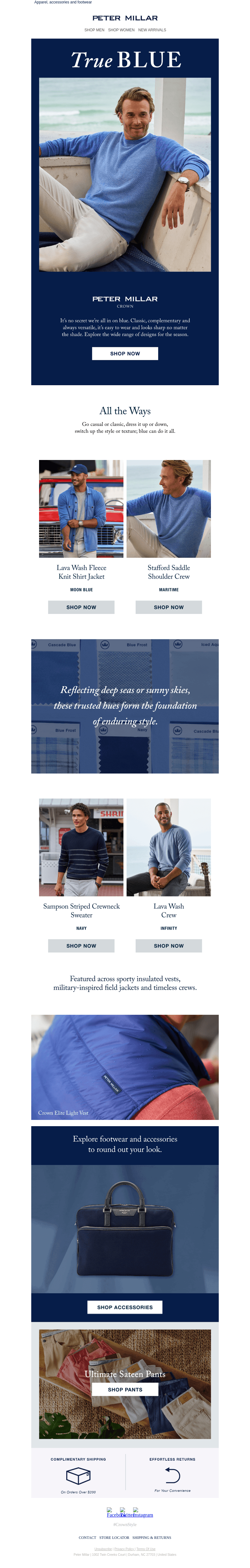 True Blue—Classic Style In Classic Colors