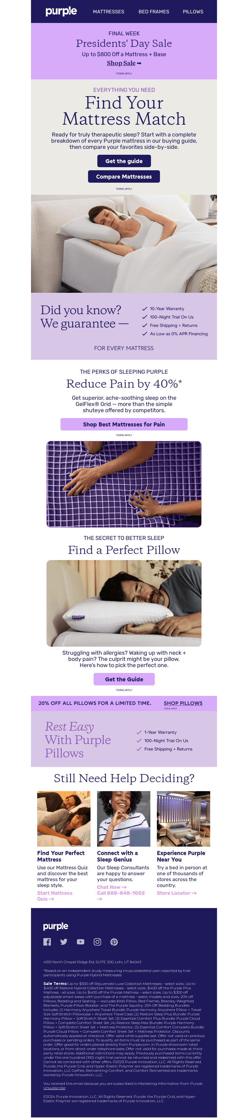 Meet your next mattress.