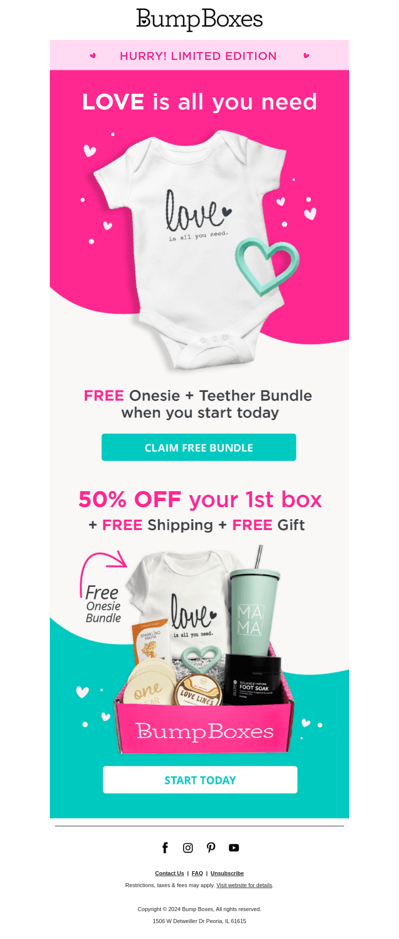 We're adding a FREE Bundle ($30 value) to your 1st box!