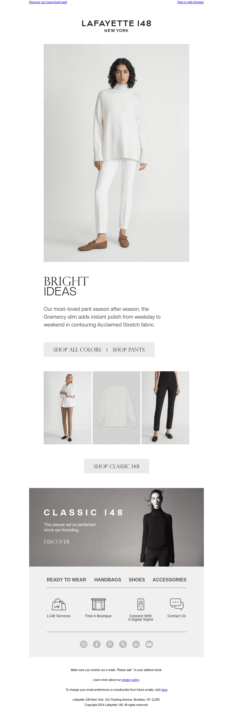 The Gramercy Pant: Refresh the Essentials