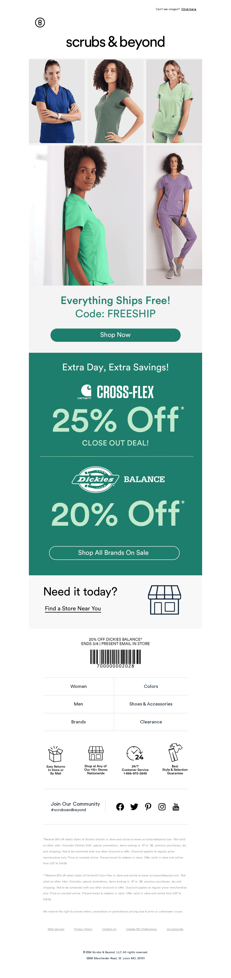 FREE Shipping - All Day!