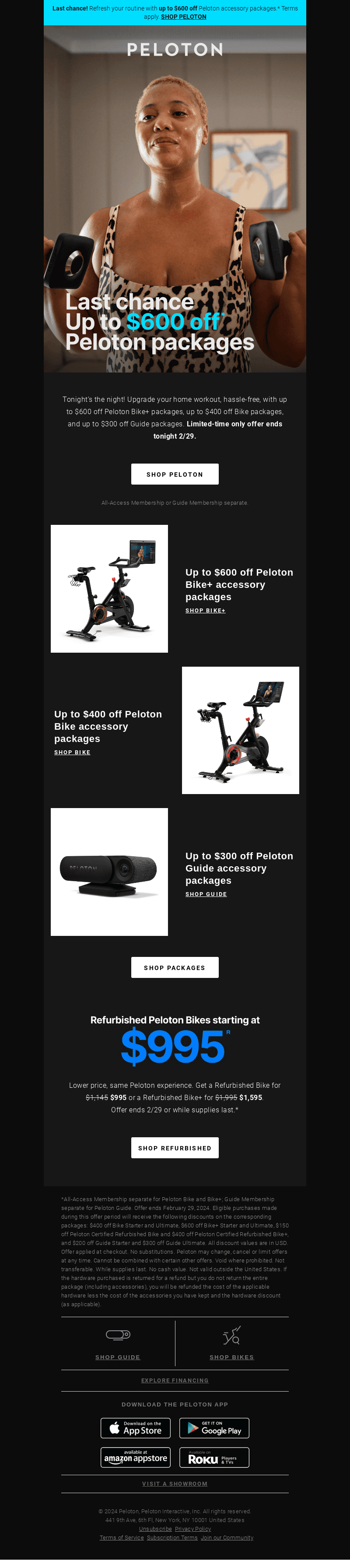 Ends tonight: Up to $600 off accessory packages
