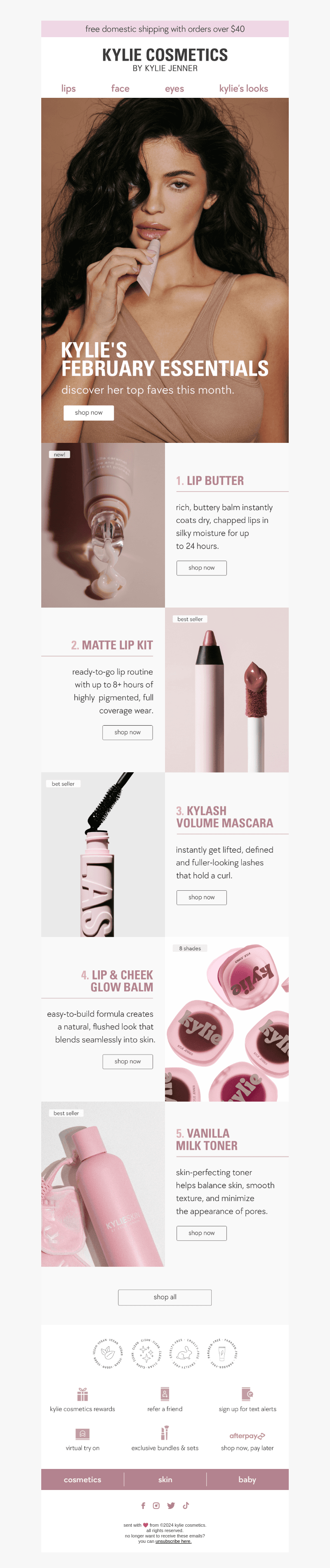 kylie's latest obsessions 😘