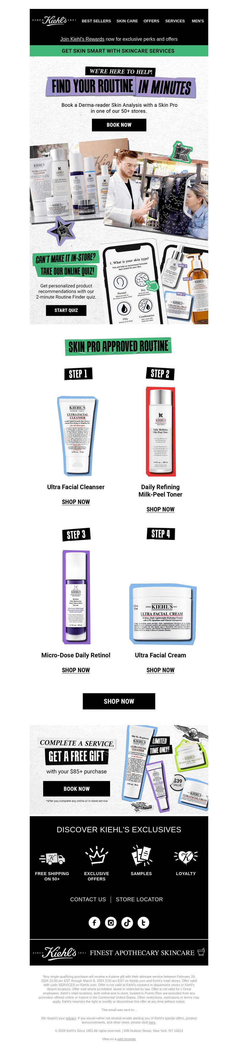 Get A Personalized Routine in MINUTES!