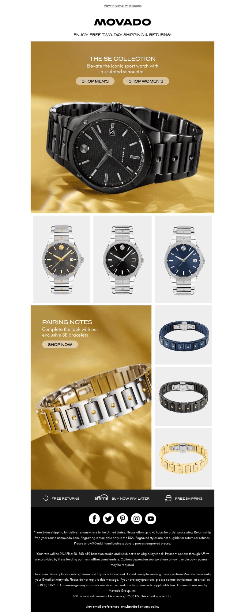 Style Spotlight: Movado SE