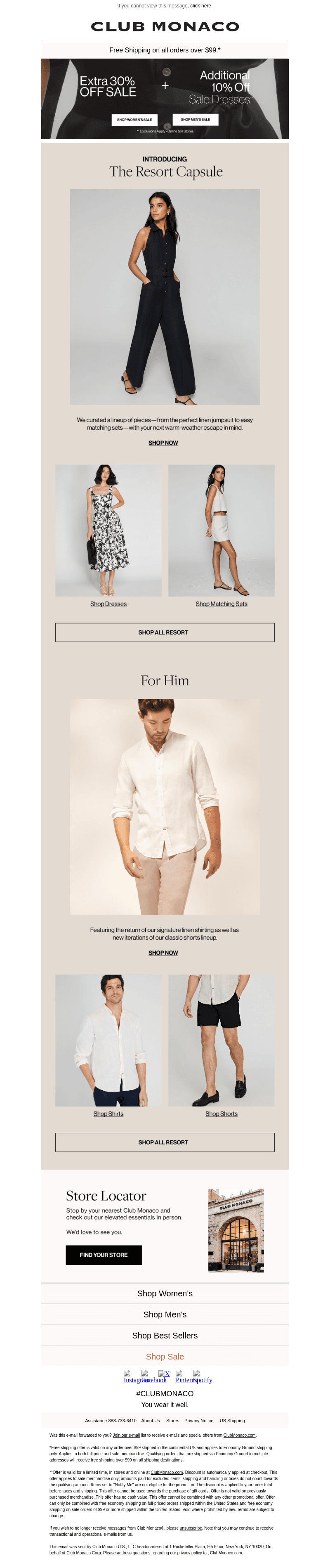 Introducing The Resort Capsule