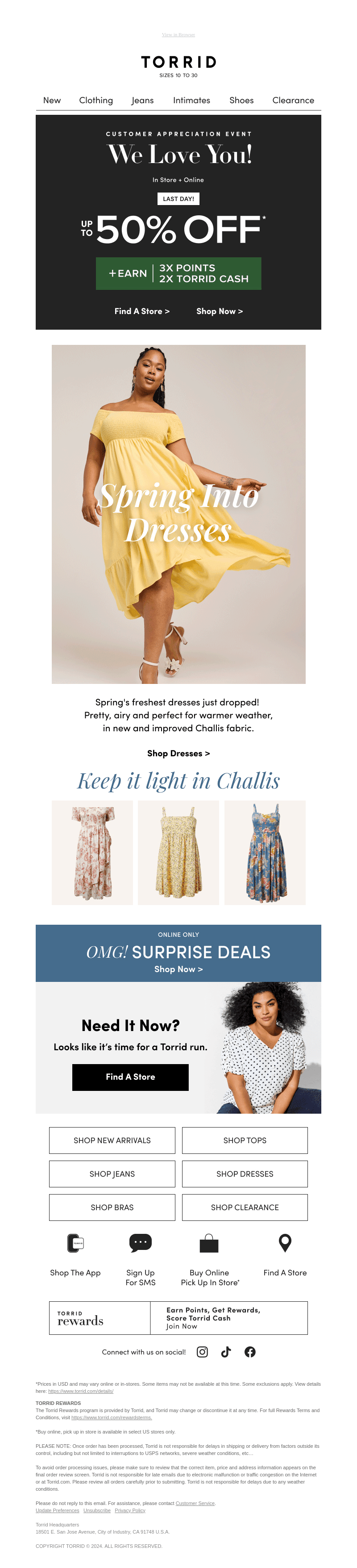 Spring dresses JUST landed in store 💐