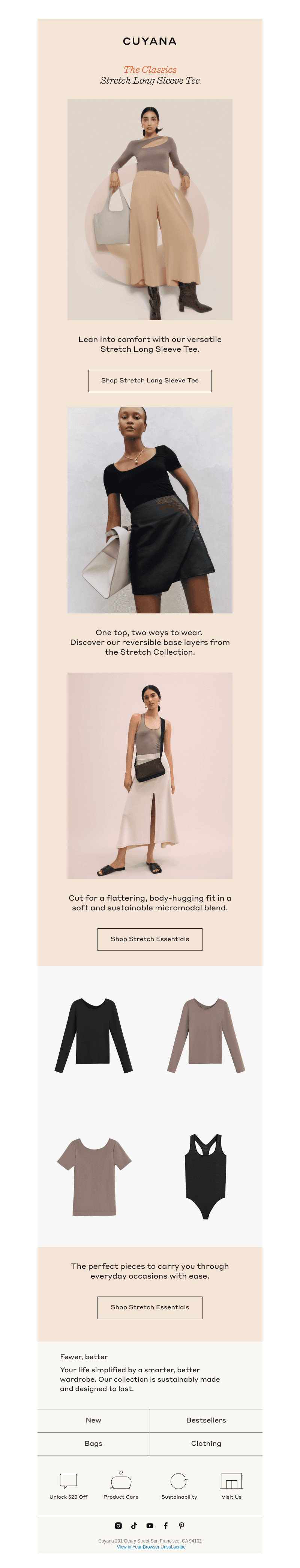 One Base Layer, Multiple Looks