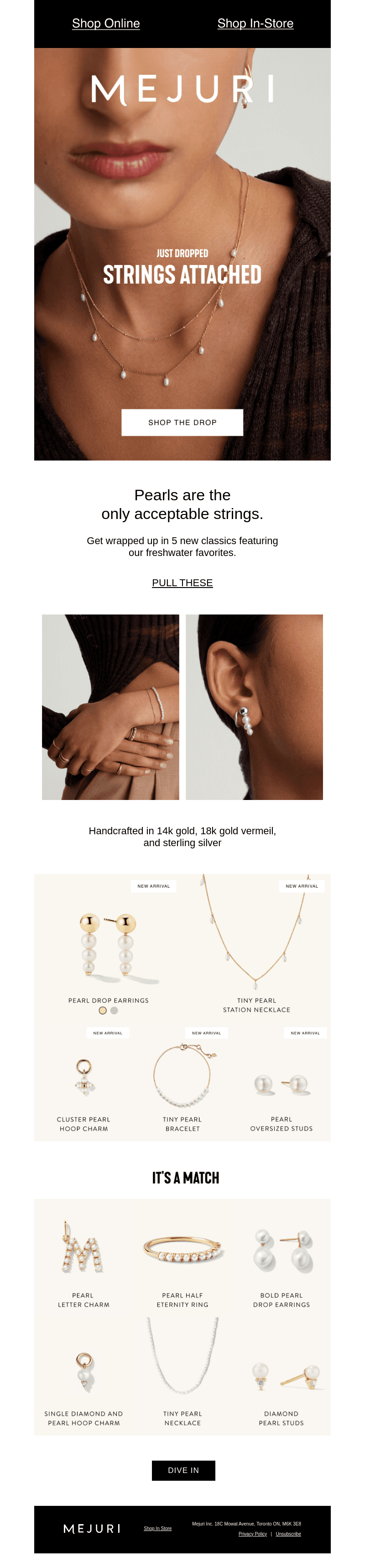 Just Dropped: Strings Attached